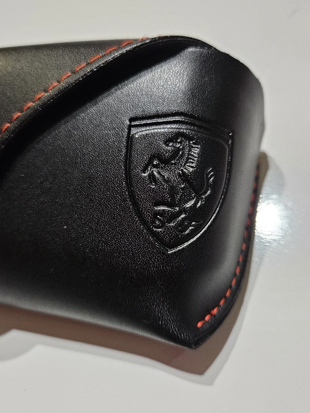 Ray-Ban Scuderia Ferrari Sunglasses Case Black Red Case Only.